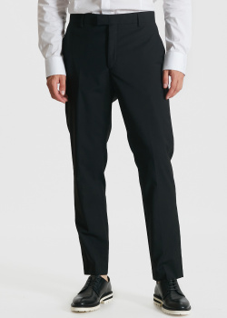 Классические брюки Les Hommes черного цвета, фото